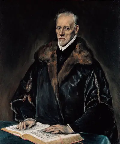 Portrait of Francisco de Pisa El Greco